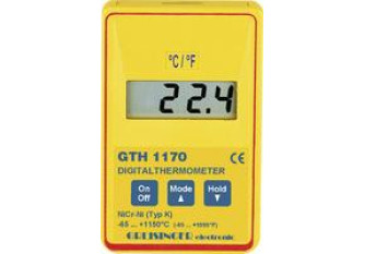 604187 Greisinger GTH 1170 - GTF 900 - WPT Temperatur-Messgerät -65 bis +199.9 °C Fühler-Typ K 604187 Greisinger GTH 1170 - GTF 900 - WPT Temperatur-Messgerät -65 bis +199.9 °C Fühler-Typ K