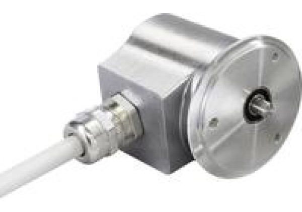 Posital Fraba Absolut Drehgeber 1 St. UCD-S101B-2012-NA10-2RW Magnetisch Synchronflansch 58 mm