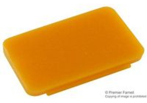 EATON 28-5863-3 LENS, RECTANGULAR, AMBER, Lens Shape:Rec