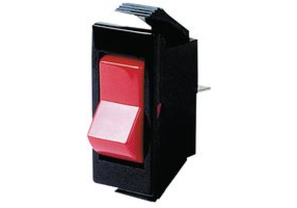 EATON 1600R11E SWITCH, ROCKER, SPST, 16A, 250V, BLACK,