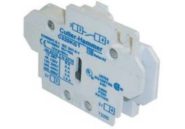 EATON CUTLER HAMMER C320KG1 CONTACTOR AUXILIARY CONTACT, Product Ran