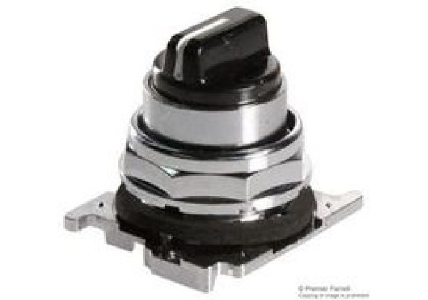 EATON CUTLER HAMMER 10250T1343 KNOB SELECTOR SWITCH, 3POLE, 3POS, 60DEG