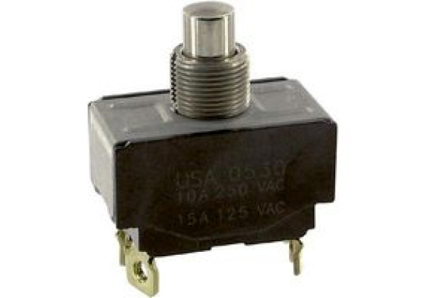 EATON 8448K2 SWITCH, PUSHBUTTON, DPST, 10A, 250V, Swi
