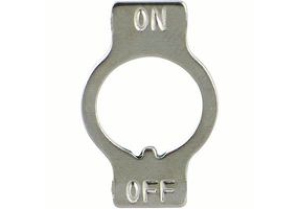 EATON 30-5632-4 INDICATING PLATE, Accessory Type:Indicat