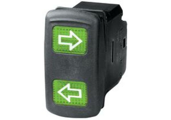 EATON SHRMXXCXXXXXXXX SWITCH, ROCKER, DPDT, 12A, BLACK, Switch