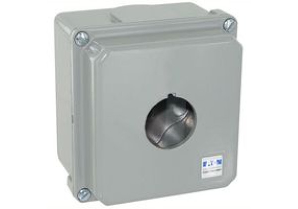 EATON CUTLER HAMMER 10250TN11 ENCLOSURE, PUSHBUTTON, 1 HOLE, STEEL, En