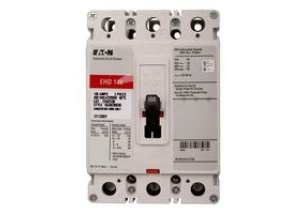 EATON CUTLER HAMMER EHD3030 CIRCUIT BREAKER, 3 POLE, 30A, Product Ra