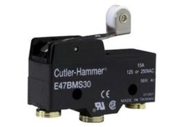 EATON CUTLER HAMMER E47BMS30 LIMIT SWITCH, ROLLER LEVER, Limit Switch