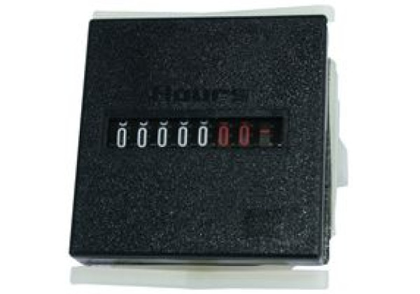 EATON CUTLER HAMMER 7-T-65-4848PM-406 HOUR METER, 7-DIGIT, 100VAC TO 130VAC, S
