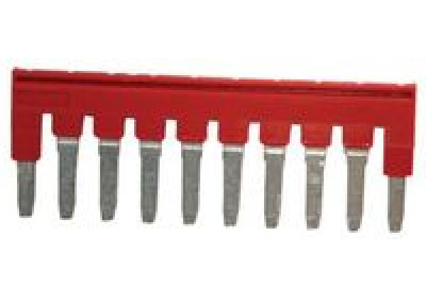 EATON CUTLER HAMMER XBAFBS106 PLUG-IN BRIDGE, 6MM, 10 POS, Accessory T
