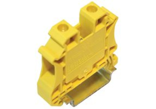 EATON CUTLER HAMMER XBUT4YE TERMINAL BLOCK, 6.2MM, 30A, 26-10AWG, No