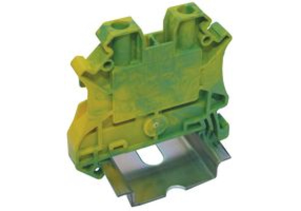 EATON CUTLER HAMMER XBUT4PE TERMINAL BLOCK, GROUND, 6.2MM, 26-10AWG,