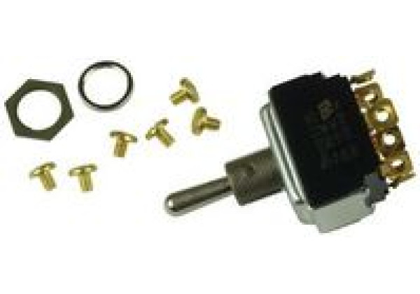 EATON 7803K37 SWITCH, TOGGLE, DPDT, 20A, 250V, Switch