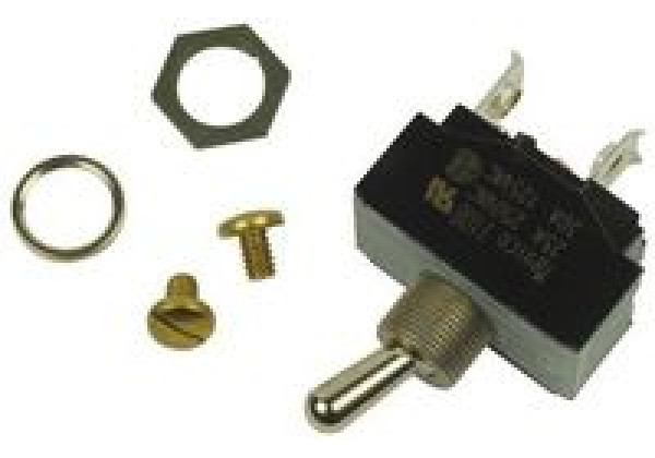 EATON 7576K2 SWITCH, TOGGLE, SPST, 30A, 250V, Switch