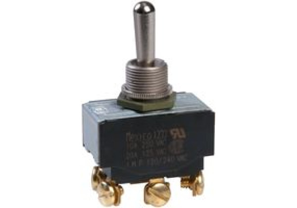 EATON 7803K32 SWITCH, TOGGLE, DPDT, 20A, 250V, Switch
