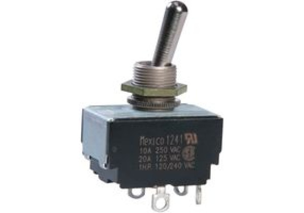 EATON 7803K11 SWITCH, TOGGLE, DPST, 20A, 250V, Switch