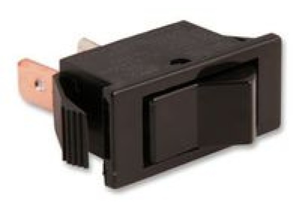 EATON 160011E SWITCH, ROCKER, SPST, 16A, 250V, BLACK,