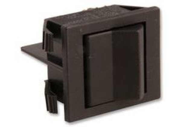 EATON 2600HM11E SWITCH, ROCKER, DPST, 16A, 250V, BLACK,