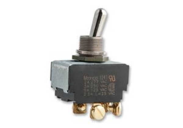EATON 7590K4 SWITCH, TOGGLE, DPST, 6A, 277V, Switch O