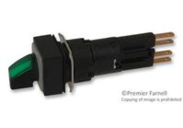 EATON MOELLER Q18LWK3R1-GN SWITCH, ROTARY, 1 POLE, ILLUMINATED, 3 P