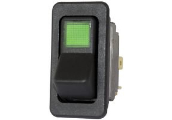 EATON 8005K35N113V22 SWITCH, ROCKER, SPST, 15A, 28VDC, BLACK,
