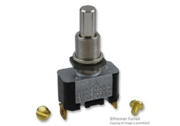 EATON 8444K3 SWITCH, PUSHBUTTON, SPST, 15A, 250V, Swi