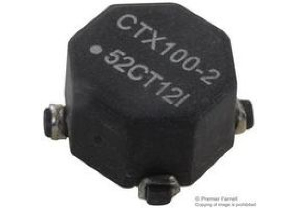 EATON COILTRONICS CTX100-2-R POWER INDUCTOR, 99.45UH, 630MA, 20%, Pro
