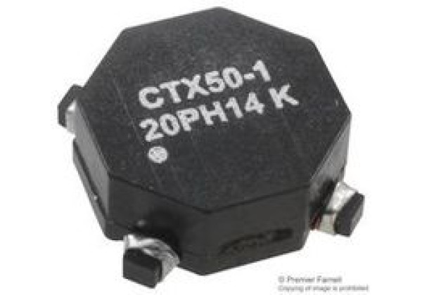 EATON COILTRONICS CTX50-1-R POWER INDUCTOR, 50.63UH, 640MA, 20%, Pro