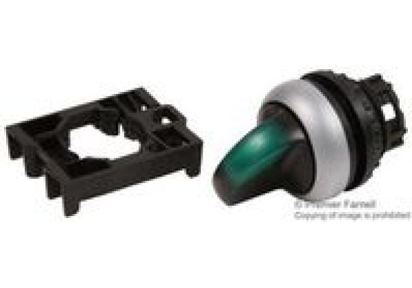 EATON MOELLER M22-WLKV-G SELECTOR SWITCH, ILLUMINATED, 2POS, No.