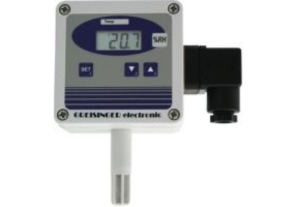 603369 Greisinger GRHU-1R-MP Luftfeuchte-Messumformer 0 % rF 100 % rF Signal frei skalierbar