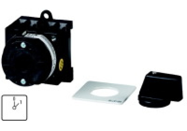 009265 9265 - T0-1-15401/XZ - Contacts: 1, 20 A, 45 °, rear mounting, Basic switch