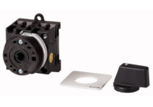 011109 11109 - T0-2-10/XZ - On-Off switch, 3 pole + N, 20 A, 90 °, rear mounting, Basic