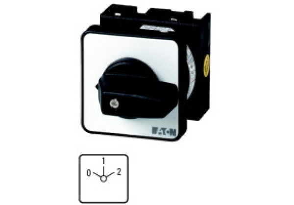 014557 14557 - T0-5-15900/E - Star-delta switches, Contacts: 9, 20 A, front plate: 0-1-