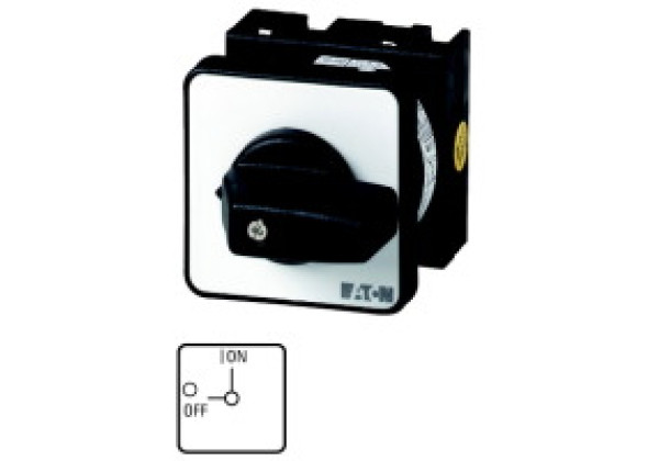 014952 14952 - T0-5-8345/E - On-Off switch, 9-pole, 20 A, 90 °, flush mounting