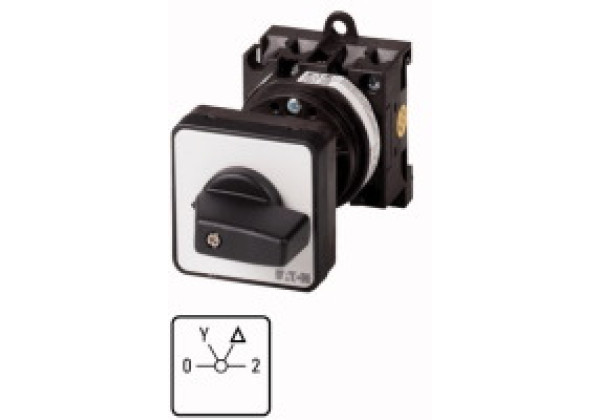 015296 15296 - T0-6-104/Z - Multi-speed switches, Contacts: 12, 20 A, One tapped windin