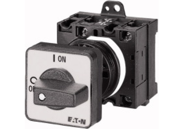 016843 16843 - T0-3-15683/Z - On-Off switch, 3 pole + 2 N/O + 1 N/C, 20 A, 90 °, rear m