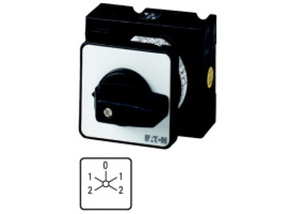049998 49998 - T3-5-8453/E - Reversing multi-speed switches, Contacts: 10, 32 A, 2 spee