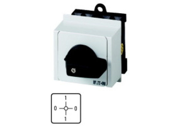 067321 67321 - T0-1-15108/IVS - ON-OFF switches, Contacts: 2, 20 A, front plate: 0-1-0-