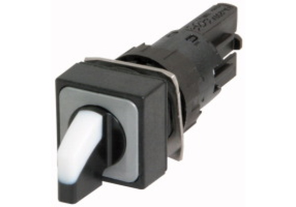 072310 72310 - Q18WK3R1 - Selector switch, 3 positions, white, maintained