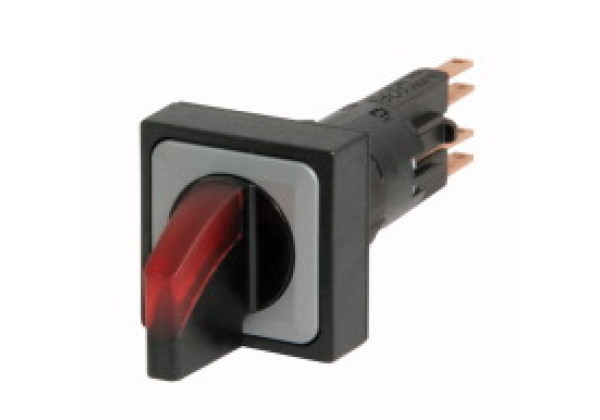 072350 72350 - Q25LWK3R-RT/WB - Illuminated selector switch actuator, 3 positions, red,