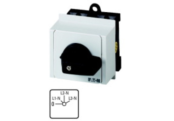074456 74456 - T0-2-15921/IVS - Voltmeter selector switches, Contacts: 4, 20 A, 3 x pha