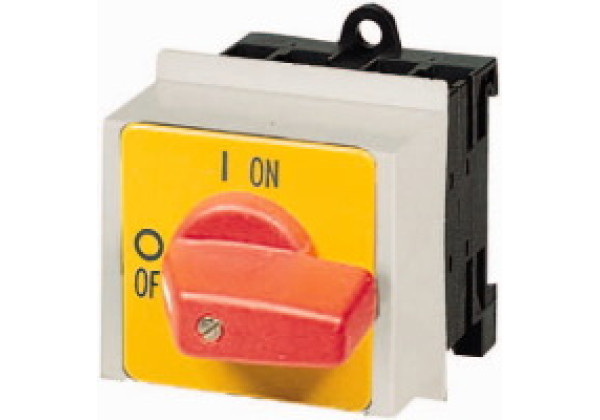 079583 79583 - T0-1-102/IVS-RT - On-Off switch, 2 pole, 20 A, Emergency-Stop function,