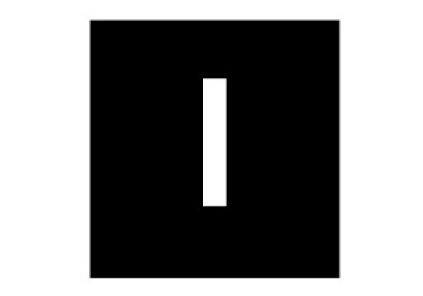 088061 88061 - 21TQ18 - Button plate, black, I