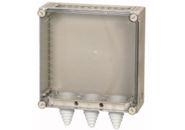 088758 88758 - KST44-125 - Panel enclosure, with gland plate and cable glands, HxWxD=37