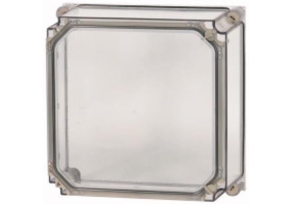 091460 91460 - D250-CI44/T - Covers, +door, transparent, HxWxD=375x375x200mm