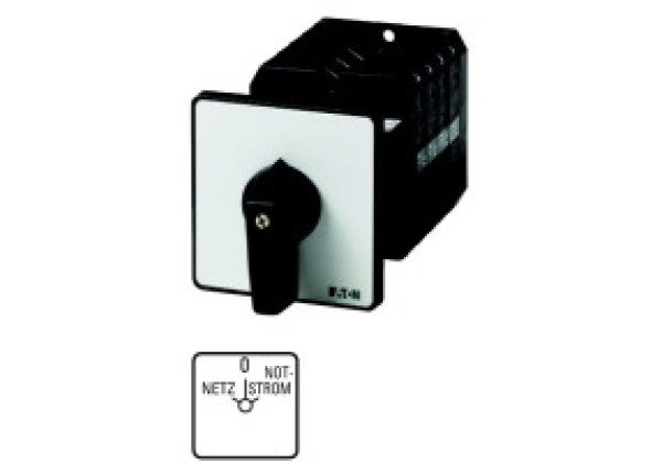 096052 96052 - T5-4-41/Z - Changeoverswitches, Contacts: 8, 100 A, front plate: Netz-0-