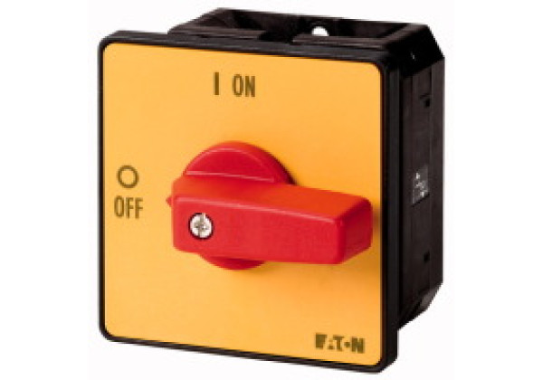 097225 97225 - T5-1-8200/E-RT - On-Off switch, 1 pole, 100 A, Emergency-Stop function,