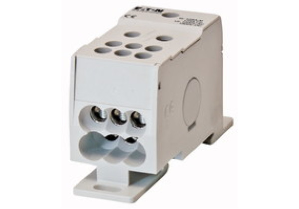 102704 - BPZ-KB-6/160-ALU - Terminal block 1 pole, 160A, 6 output terminals, ALU