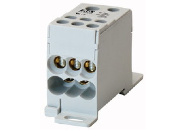102714 - BPZ-KB-6/125 - Terminal block 1 pole, 125A, 6 output terminals