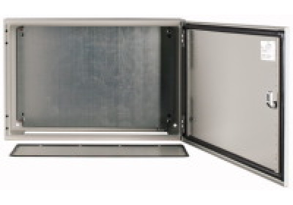 111685 - CS-46/200 - Wall enclosure, +mounting plate, HxWxD=400x600x200mm